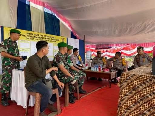 Polres Tanjab Timur Bersinergi Dengan Tni Dalam Operasi Ketupat