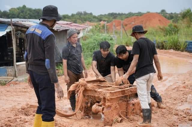 Bp Batam Bersama Polresta Barelang Berhasil Tertibkan Tambang Pasir