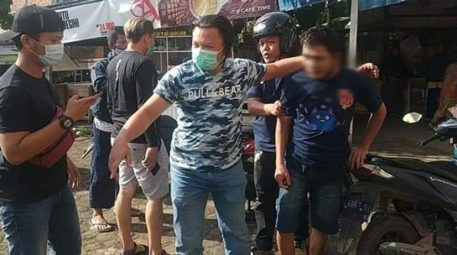 Calo polisi di Riau