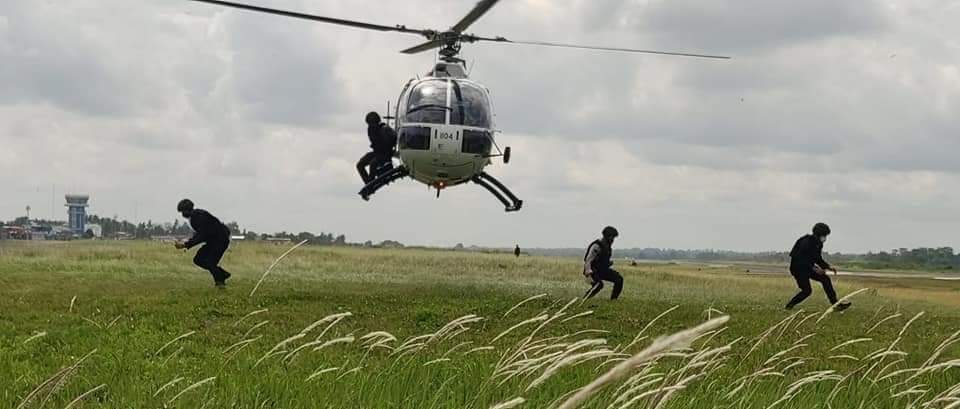 Helikopter penanganan Karhutla