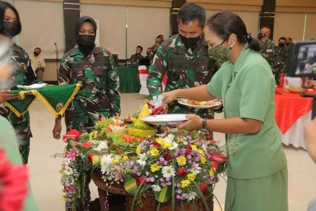 Puncak Peringatan Hut Ke 64 Kodam Udayana Digelar Secara Sederhana