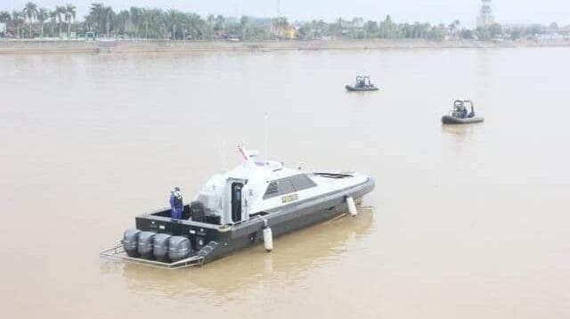 Banjir di pinggir aliran sungai Batanghari