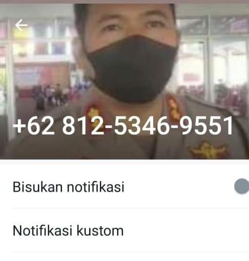 Nomor HP Kapolres Muaro Jambi