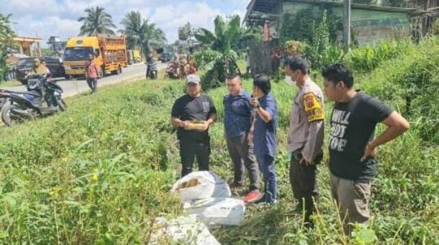 Polres Merangin temukan empat karung ganja