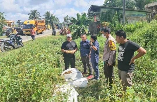 Polres Merangin temukan empat karung ganja