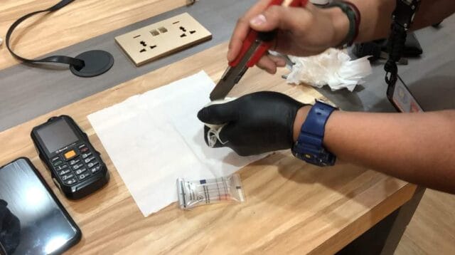 Sabu disimpan dalam dubur
