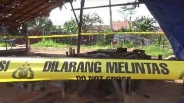 Tempat pengolahan kayu di Muaro Jambi