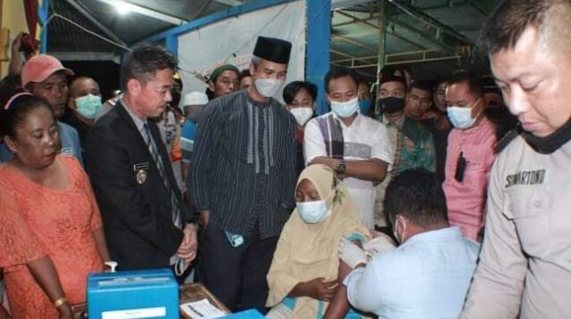 Capaian vaksinasi di Kabupaten Rokan Hilir
