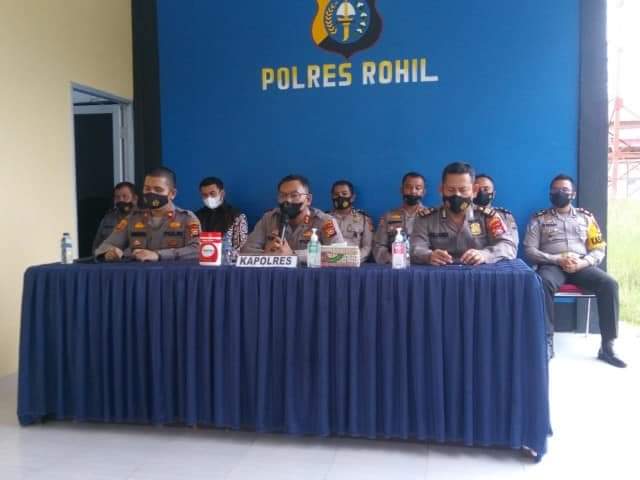 Polres Rokan Hilir pada saat
