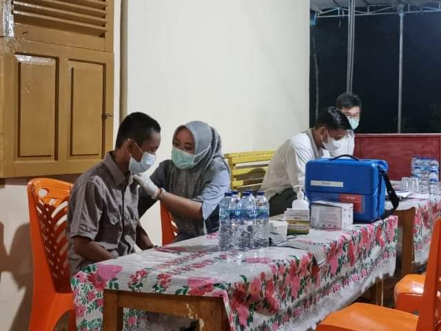 Perayaan Natal di Gereja di Muaro Jambi