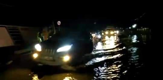 Banjir di Muara Sebapo