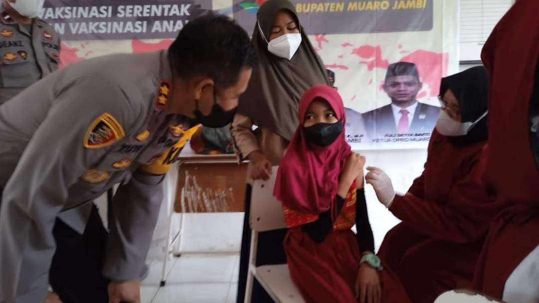 Capaian vaksinasi anak di Muaro Jambi