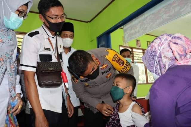 Capaian vaksinasi anak di Tanjab Timur