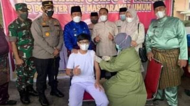 Capaian vaksinasi di Rohul