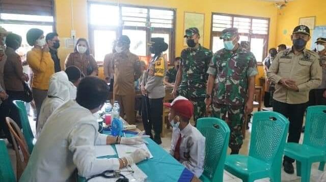 Capaian vaksinasi di Kabupaten Tebo