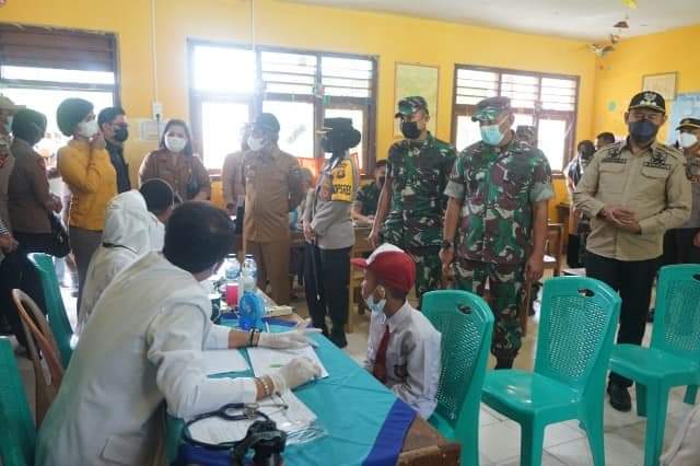 Capaian vaksinasi di Kabupaten Tebo