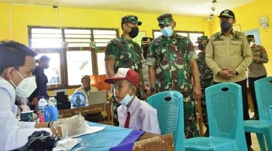 Capaian vaksinasi di Kabupaten Tebo