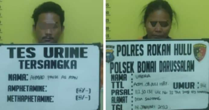 Pengedar sabu di Rohul