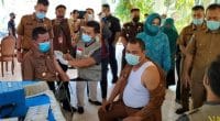 Bupati Bungo disuntik vaksin booster