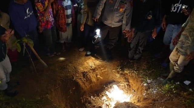 Mayat dalam karung ditemukan warga Merangin