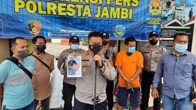 Pembacokan di warung tuak di Kota Jambi