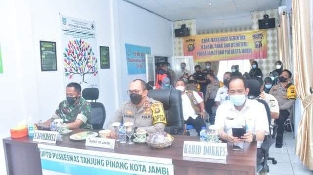 Capaian vaksinasi di Provinsi Jambi