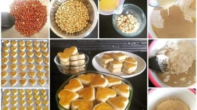 Cara membuat kue kacang