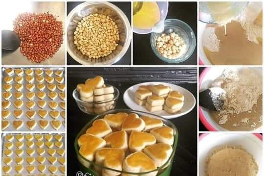 Cara membuat kue kacang