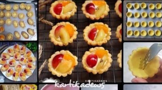 Cara membuat pie buah