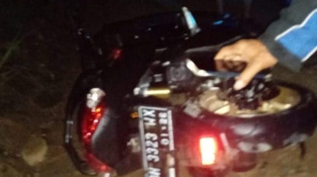 Truk batu bara kecelakaan di Tebo