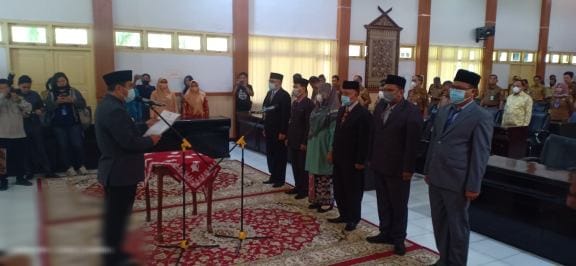 Bupati Bungo lantik enam pejabat