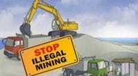 Ilustrasi Illegal Minning