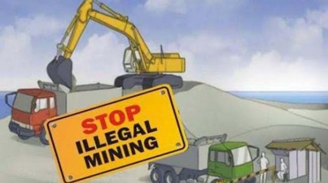 Ilustrasi Illegal Minning