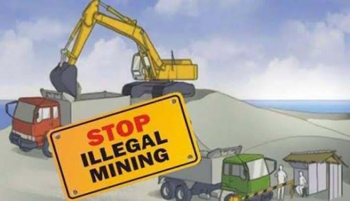 Ilustrasi Illegal Minning