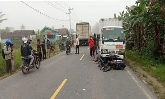 Kecelakaan beruntun di Inhu