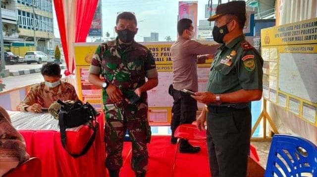 Pos pelayanan lebaran di Jamtos