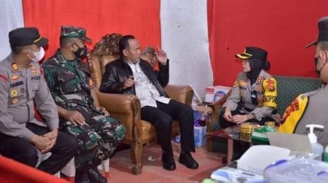 Pos pengamanan mudik di Tebo