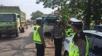 Truk batu bara di Jambi