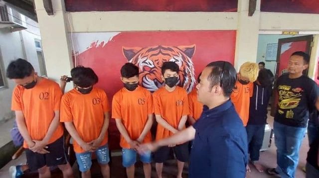 Geng motor di Kota Jambi