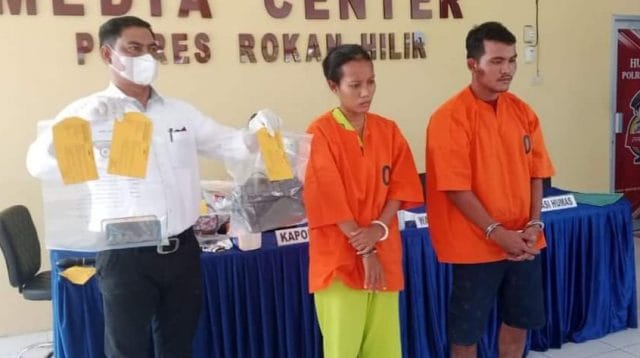 Suami istri di Rokan Hilir bunuh kakak kandungnya