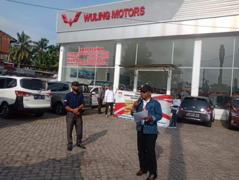 Wuling motors Jambi didemo warga
