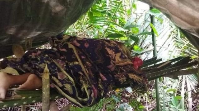 Mayat bocah di pondok kebun