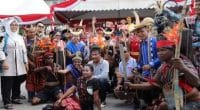 Pawai pembangunan di Kota Batam
