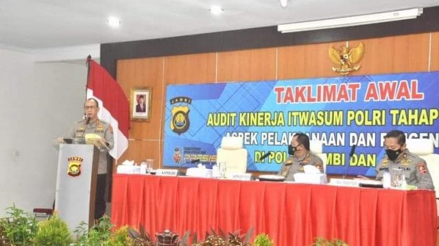 Audit kinerja Polda Jambi