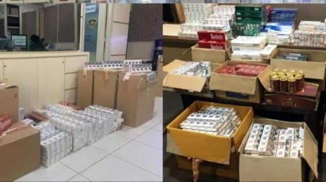 Rokok ilegal di Batam