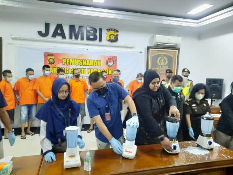 Peredaran narkoba di Jambi