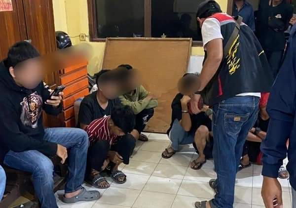 Tawuran remaja di Kota Jambi