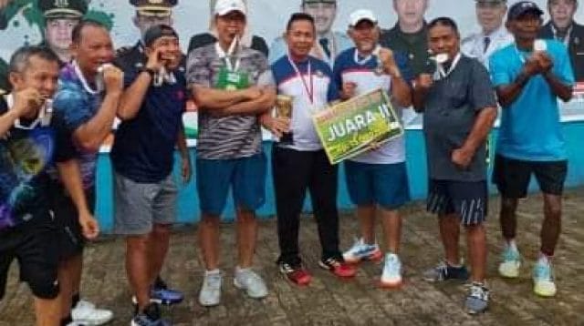 Turnamen tenis Dandim Bute Cup