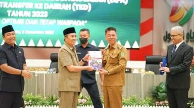 Dipa anggaran Pemprov Riau