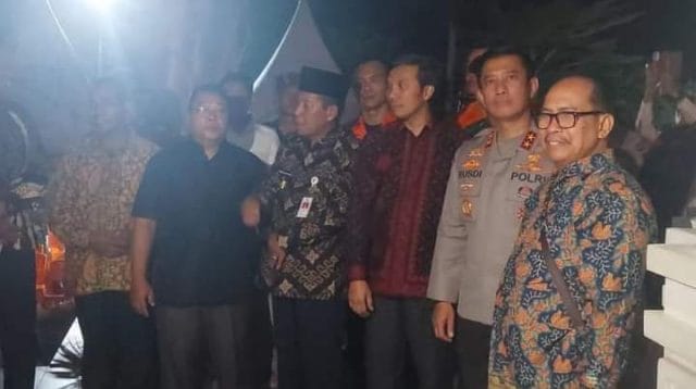 Malam misa Natal di Jambi